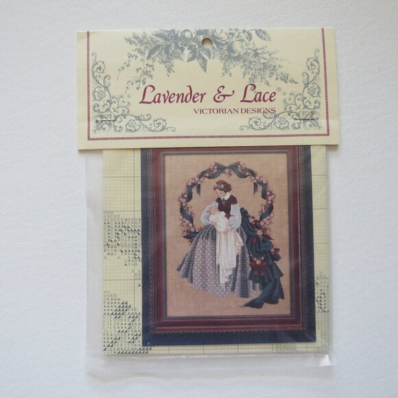 Sweet Dreams Lavender & Lace Victorian Designs New Cross Stitch Pattern, 1993 - Picture 1 of 3